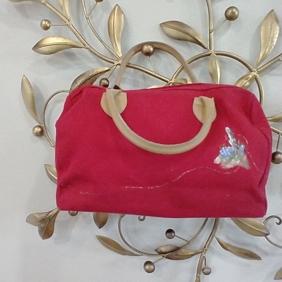 HAND PAINTED CANVAS BAG - Picture 6 of 12